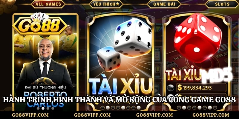 Hành trình hình thành và mở rộng của cổng game Go88