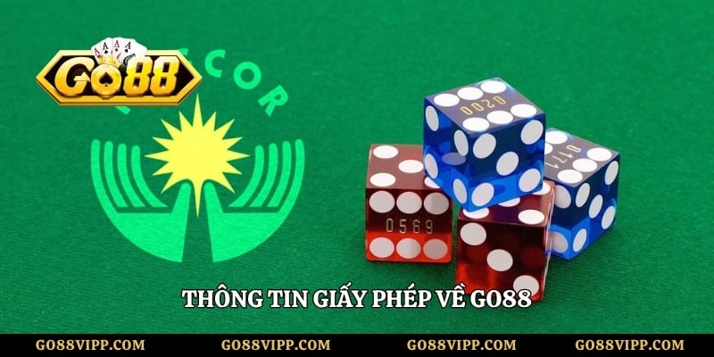 Thông tin giấy phép về Go88